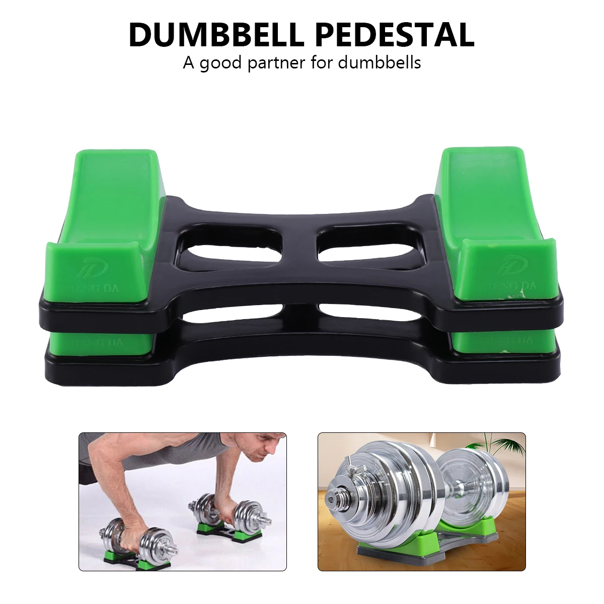 

2pcs 1 Pair Dumbbell Rack Stand Holder Plastic Fitness Equipment Storage Bracket Home Gym Weightlifting Organizer Body Building