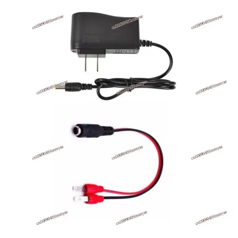 Universal charger, power tool, electric wrench, lithium battery insert cable, alligator clip.