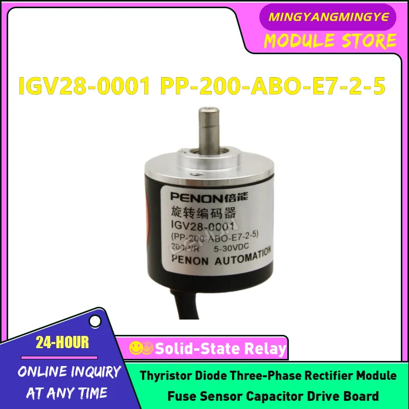 

IGV28-0001 PP-200-ABO-E7-2-5 IGV28-0007 PP-36-ABO-E7-2-5 Encoder In stock