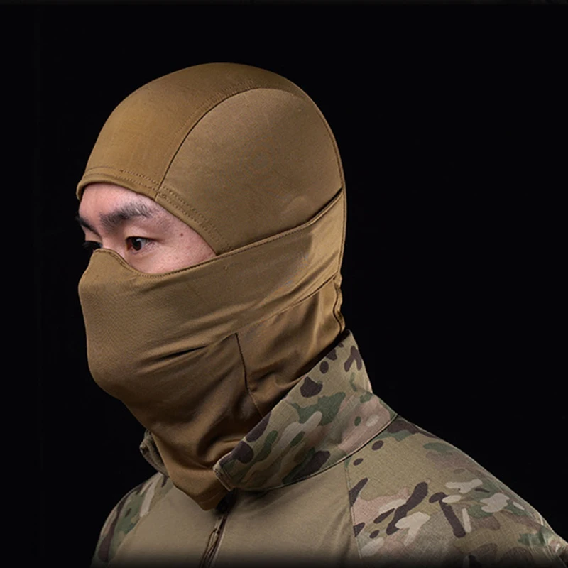 DulBalaclava-Masque de chasse intégral, équipement de sauna, coupe-vent, tir, armée, randonnée, cyclisme, équitation, camping, pêche