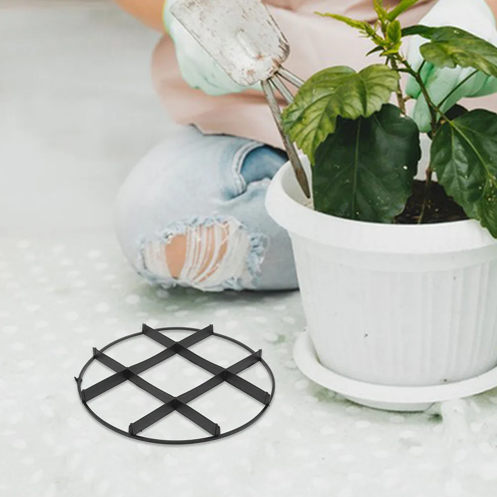 

10 Pcs Flower Pot Base Plants Outdoor Bonsai Holder Black Pp Flowerpot Bottom Pad