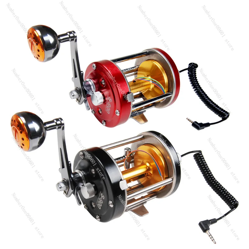 Anti-fried Visual Anchor Fish Wheel Anchor Fishing Rod Hyde S9000 All-metal M10000 Wheel Mingyang Black Gold 12000