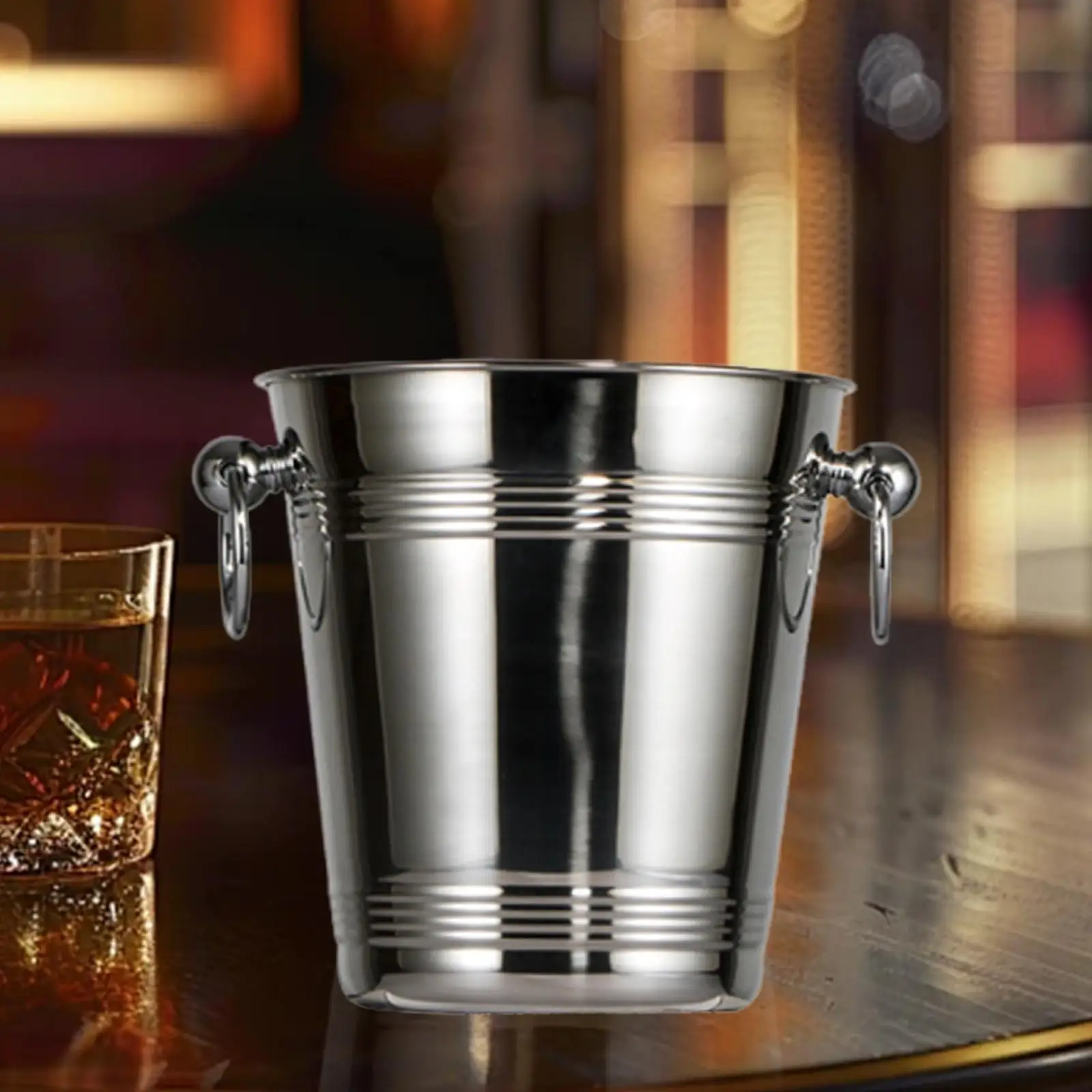 

Ice Bucket Drink Cooling Bucket for Buffet Outdoor Activities Cocktail