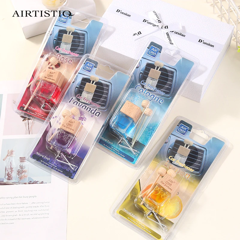 

Custom Car Air Freshener Essential Oil Diffuser Bottle with Various Scents for Vehicle Interior Aromatherapy