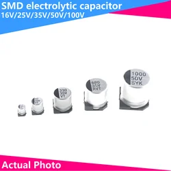 Electrolytic capacitor capacitance SMD 16V 10 25V 35V 50V 10UF 22UF 33 47UF 100UF 330uf 470uf