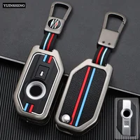 Funda para llave, carcasa Fob, soporte de piel para motocicleta BMW F750GS F850GS K1600GT R1200GS LC ADV R1250GS ADV, accesorios para llavero