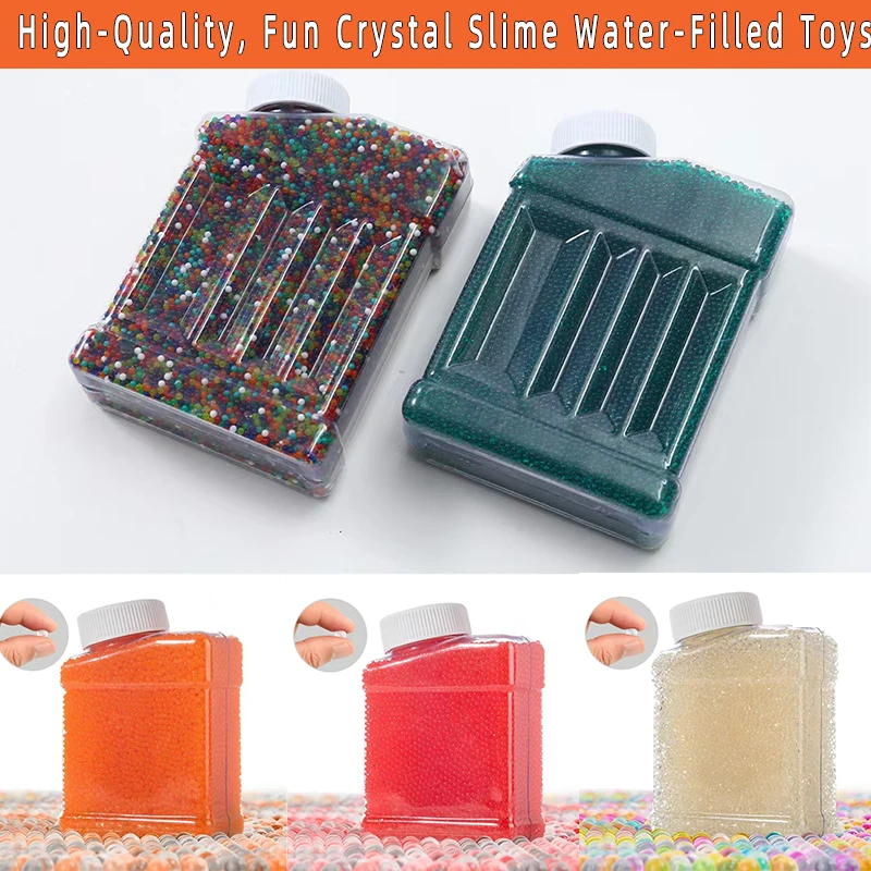 ジェルボールガン ウォータービーズ リフィル弾 無毒 ジェルボール クリスタルマッド おもちゃ ウォーターバルーン 楽しい クリスタルスライム 水入りおもちゃ