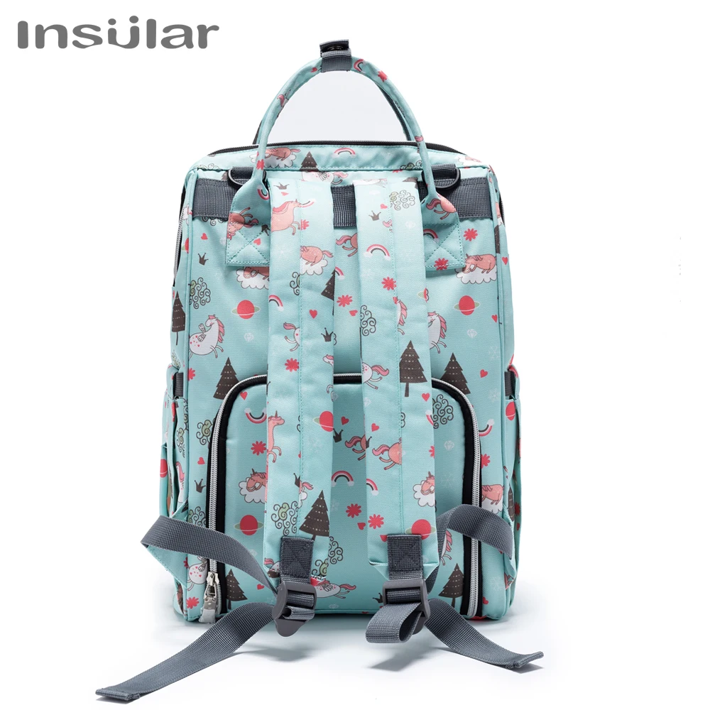 Insular Baby Diaper Mom Mummy Bags Maternal Stroller Bag Nappy Backpack Maternity Organizer Travel Hanging For Baby Care