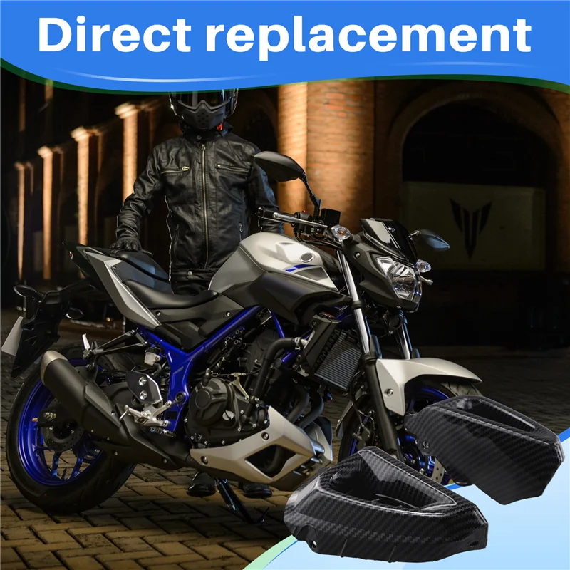 

NEW-Motorcycle Fuel Tank Grille Air Intake Fairing For MT-07 Mt 07 2021-2023