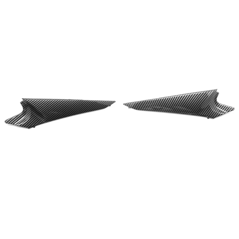 1 Pair Motorcycle Gas Tank Side Trim Cover Fairing Carbon Fiber Pattern ABS For SUZUKI GSX-R GSXR 600 750 2008 2009 2010