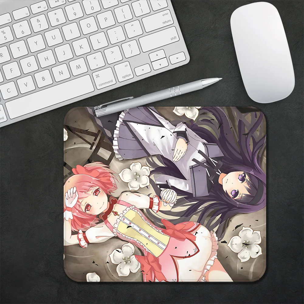 P-Puella Magi Madoka Magica Gaming Mouse Pad XS Small Mousepad For PC Gamer Desktop Decoration Office Mouse Mat Deskmat Rug