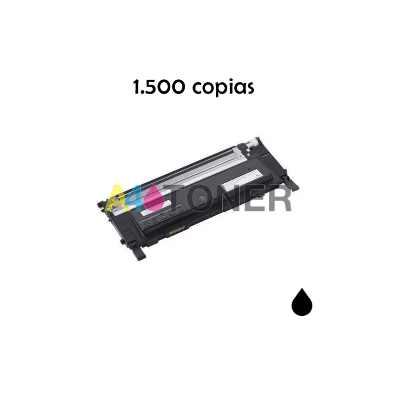 Dell 1230 Toner alternative black, compatible to original toner Dell 593-10493 / N012K A4toner.com