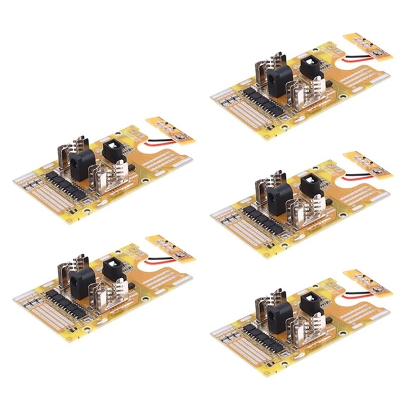 M01K For Protection Circuit Board BMS 21V For Lomvum Zhipu Hongsong 5PCS 21700 Lithium Battery PCB Power Tools