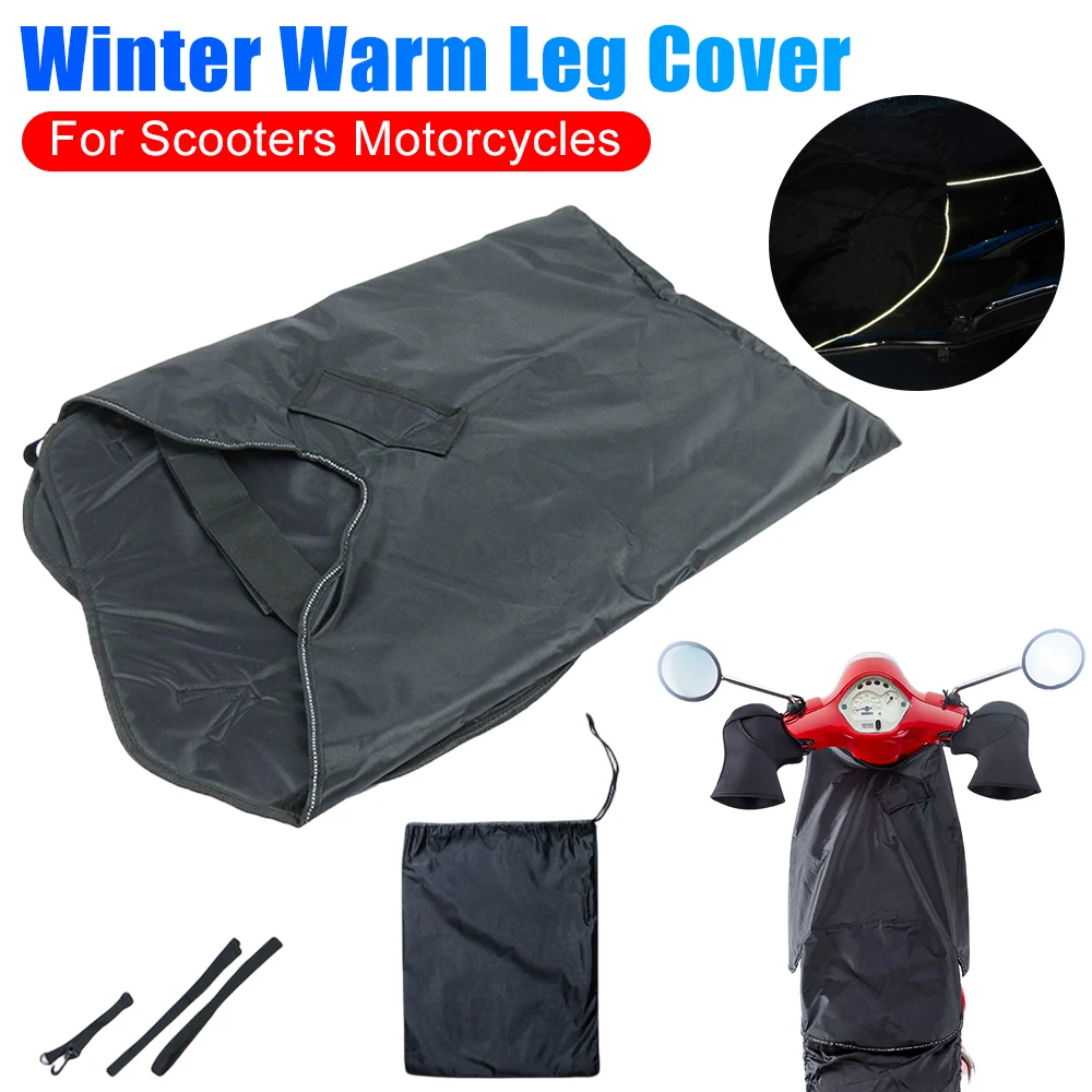 

Winter Warm Windshield Quilts Leg Cover For Universal Motorcycles Cold Resistant Windproof Leg Protector For Electric Scooters
