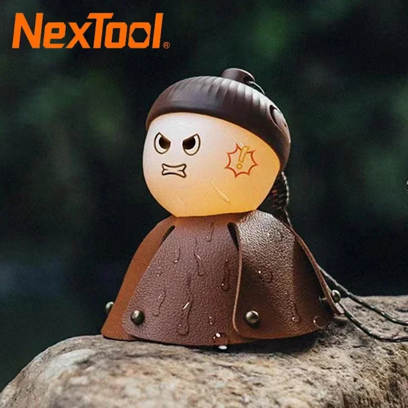 NexTool Pinecone Light Outdoor Camping Light Home Night Lamp Dual Color LED Beads DIY Adjustable Strap Portable Bivouac Light