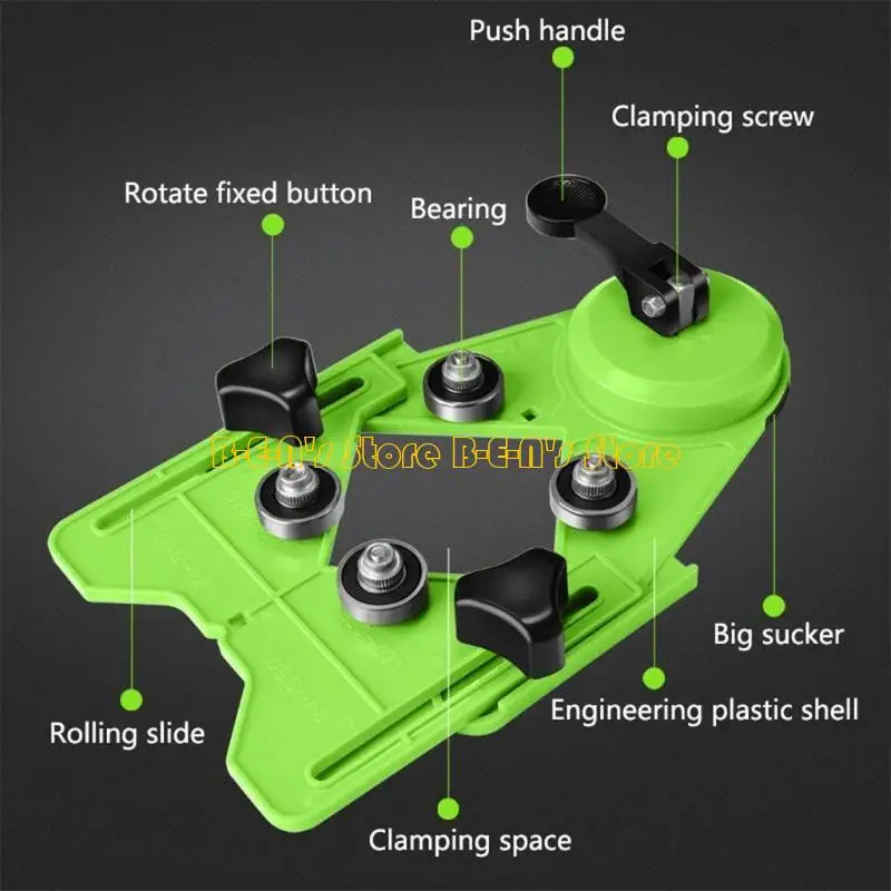 

Y1AD Ceramic Tile Positioning Hole Opener Multi-Function Hole Positioning Tool