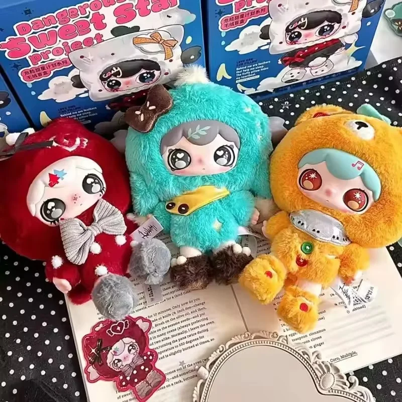 جديد Lulumi خطير الحلو ستار مشروع أنيمي دمية قلادة صندوق أعمى دمية الفينيل مفاجأة لعبة هدية العصرية تحصيل صندوق غامض