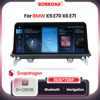 BONROAD For BMW X5 E70 X6 E71 Car Radio Wireless Carplay Android auto Multimedia Player Bluetooth Navigation GPS Touch Screen