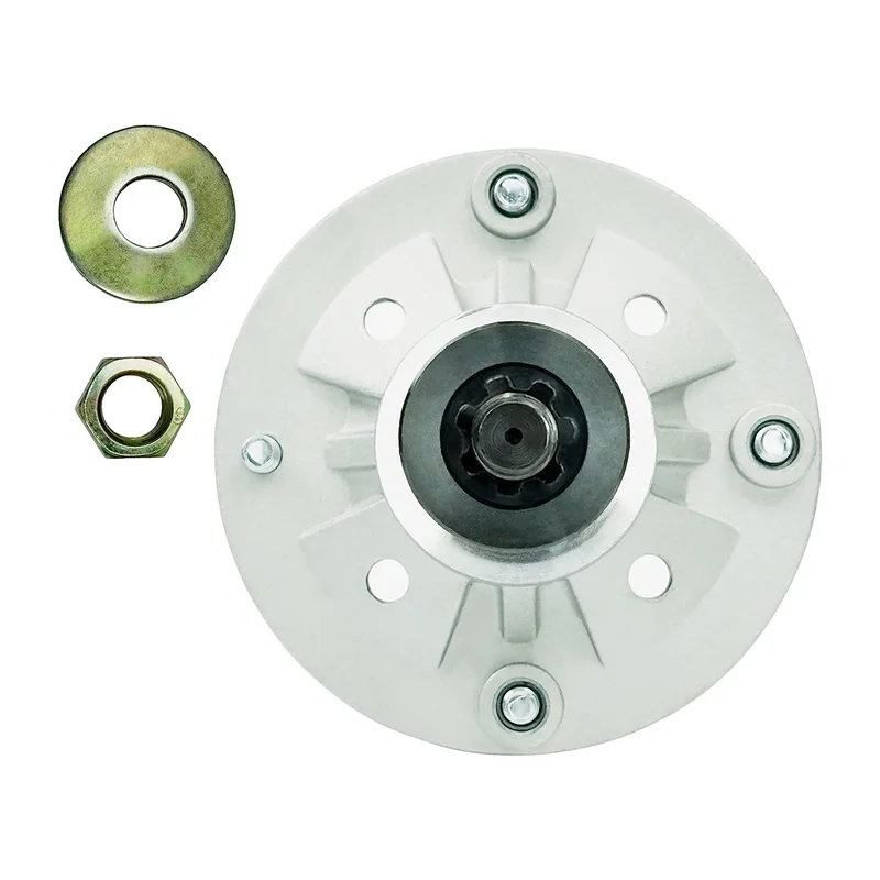 N96R 1 pieza reemplaza 285-851 conjunto de husillo accesorios de cortacésped de Metal para John Deere D100-D160,LA100-LA165,X110,X120