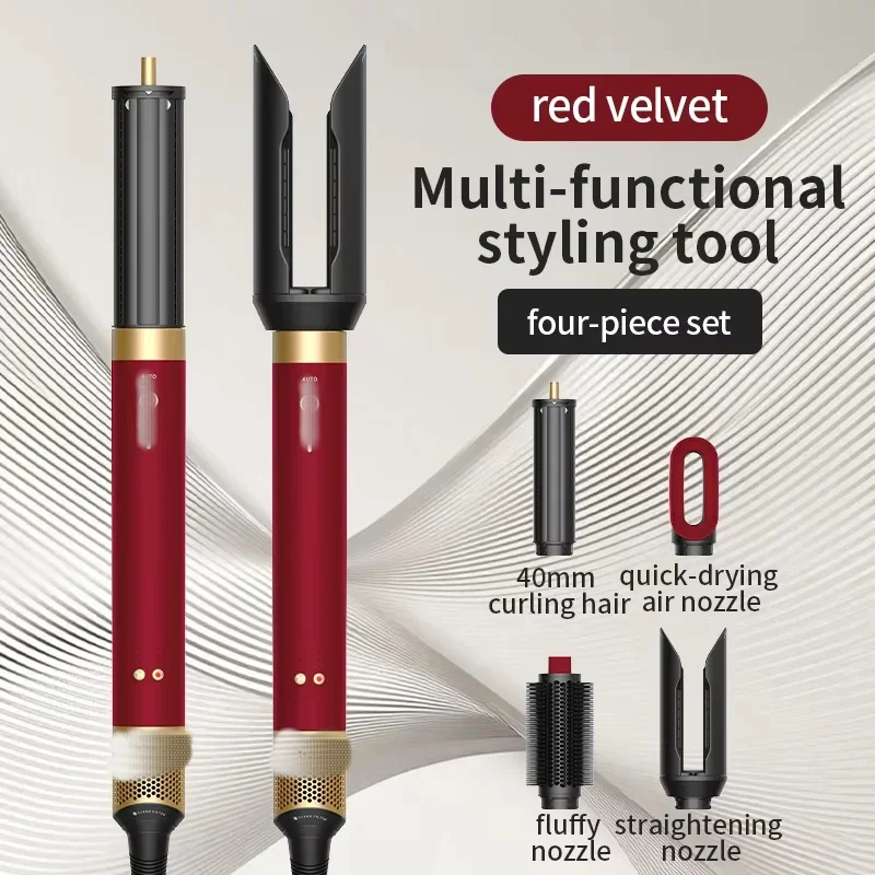 6-In-1 Hair Care Styler HS09 Negative Ion Blow Dryer Multi-Function Curling Iron for Styling and Grooming Hairdryer hairdryer