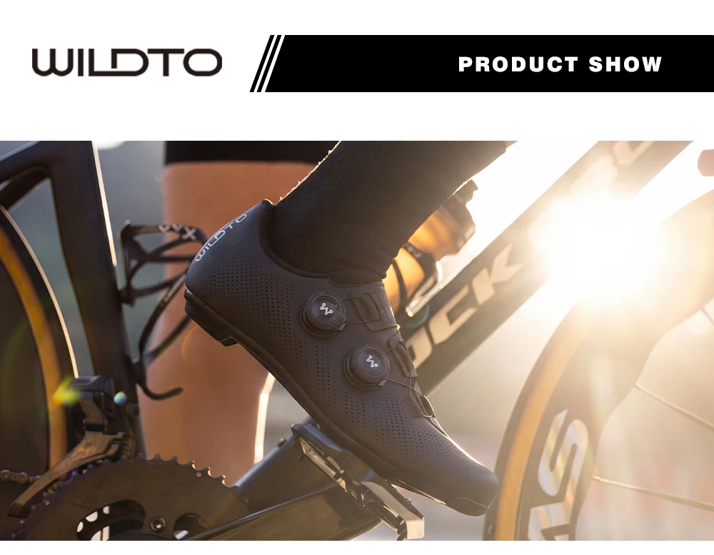 WILDTO Rennradschuhe Herren Fahrradschuhe Flache Sohle Neue Glasfaser- & Nylonsohle Fahrrad-Sneaker Passend für SPD-Pedale Fahrradschuhe – Detail 11