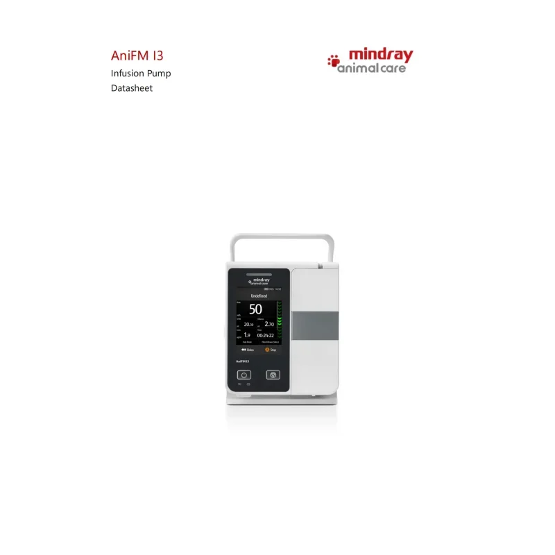 

Mindray AniFM I3 Reusable Veterinary Pump Diagnosing