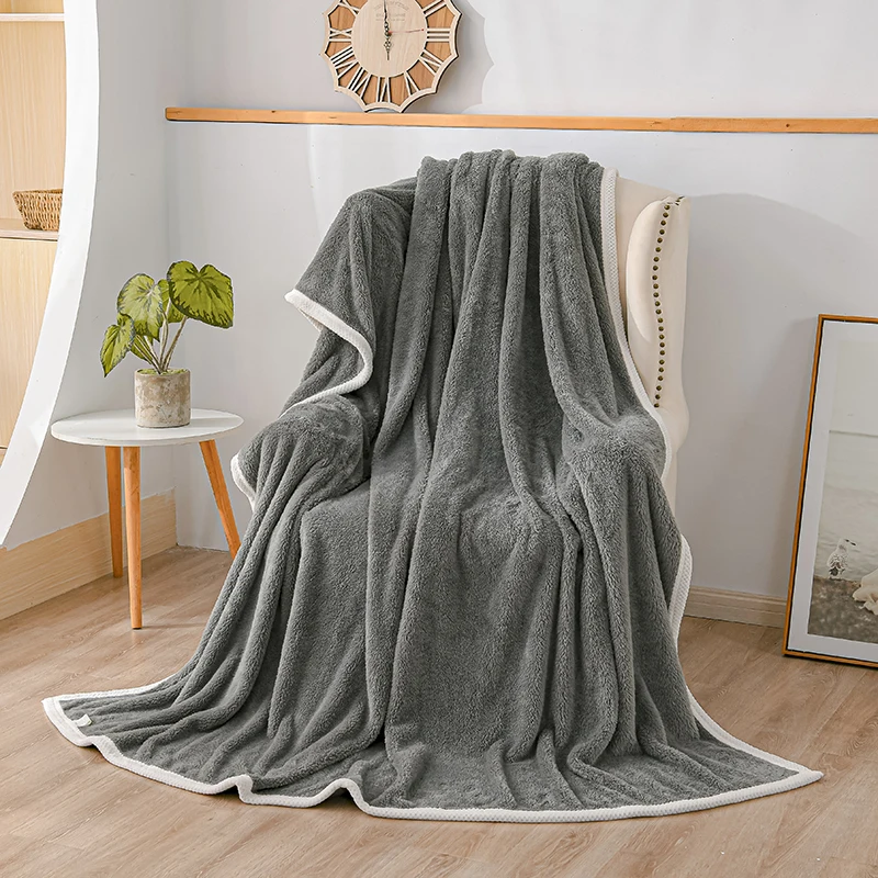 Super Soft Cloud Fleece Blanket – Fluffy Plush Sofa Throw for Spring, Autumn & Winter, Cozy Nap & Bed Blanket, Lightweight Home Gift 4
