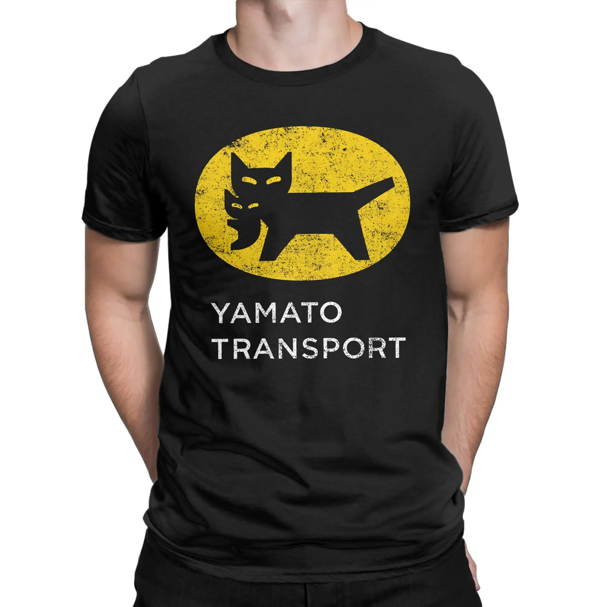 

Yamato Transport Death Stranding футболка мужские эстетические хлопковые футболки летние футболки для отдыха с круглым вырезом футболки большого размера с принтом