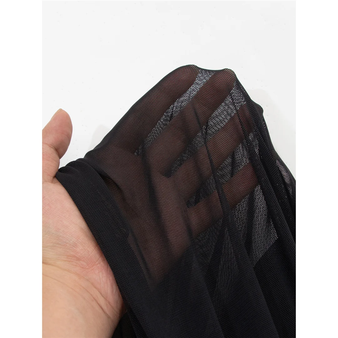 S - XXL Neu 2026 V-Ausschnitt Mesh Transparenter Rock Einteiliger Badeanzug Damen Bademode Gepolsterter Monokini Badeanzug Badebekleidung V6879 – Detail 17