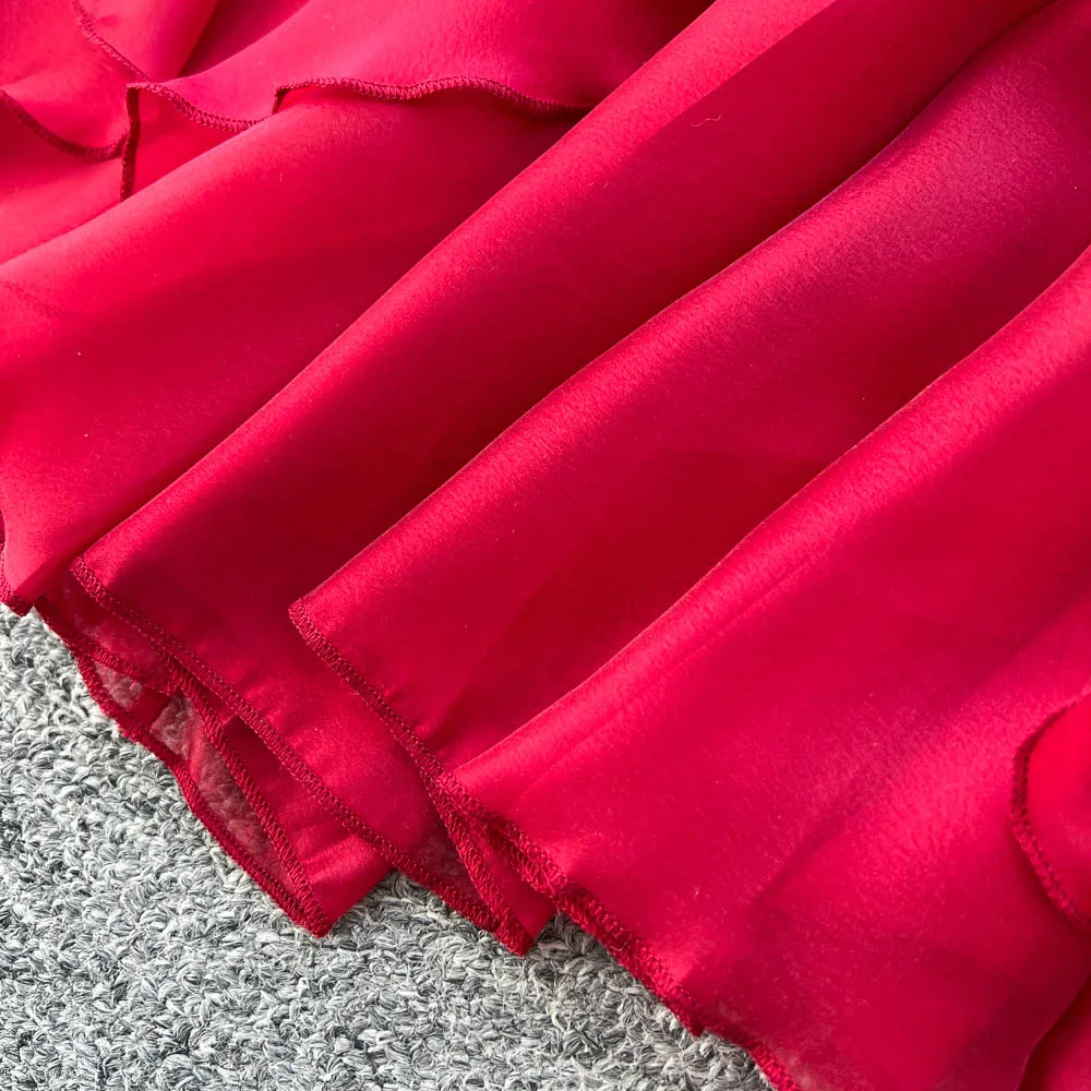 Chique vintage sexy halter sem mangas elegante fada verão feminino boho vestido de verão roupas femininas vestido longo