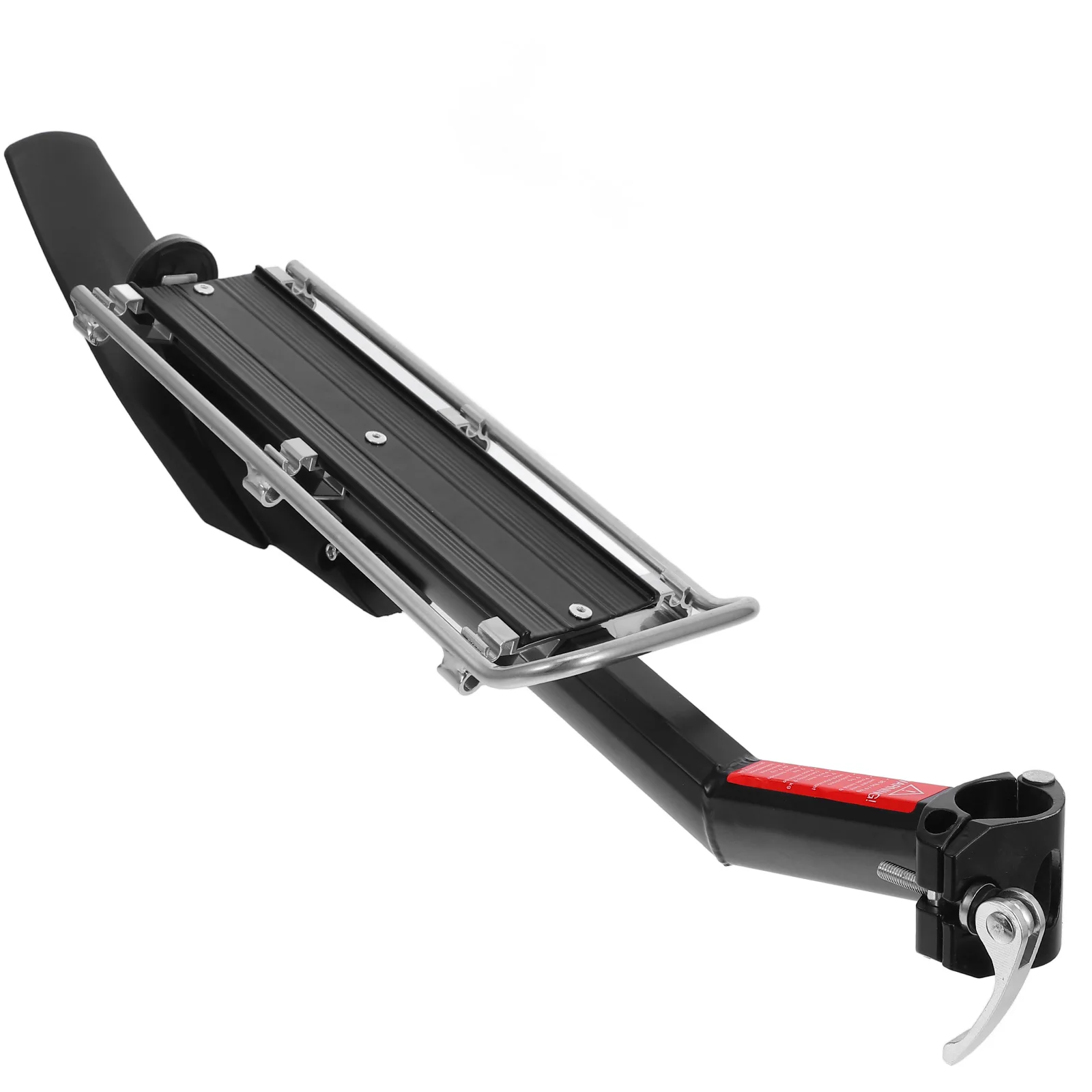 

1Set Bike Rear Rack Aluminum Alloy Durable Lightweight Detachable Adjustable Cargo Carrier Rack Professional Bike Accessories