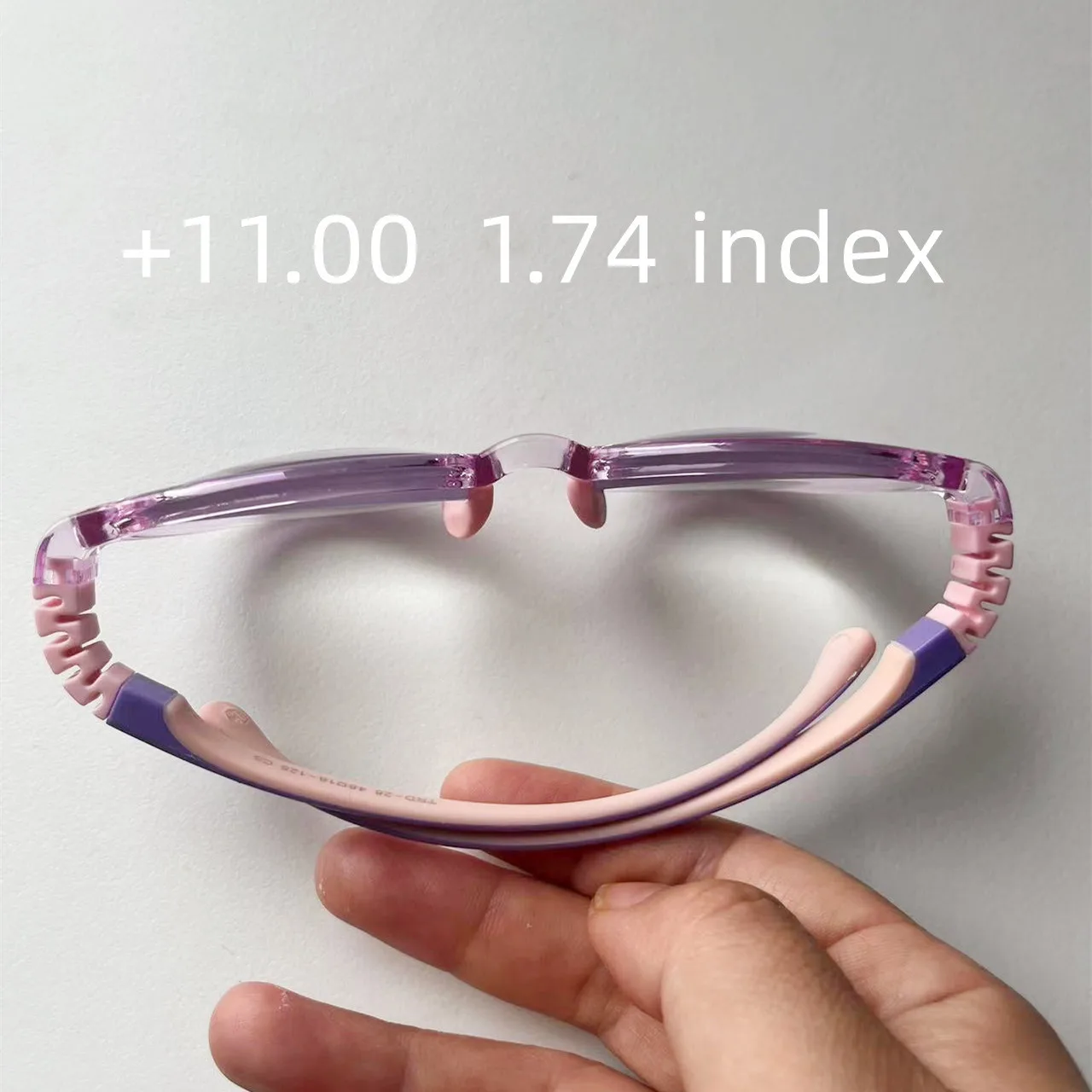 1.74  Super Thin High Diopter Suitable Prescription Lenses Resin Aspheric Glasses for Myopia/HyperopiaAnti Reflection