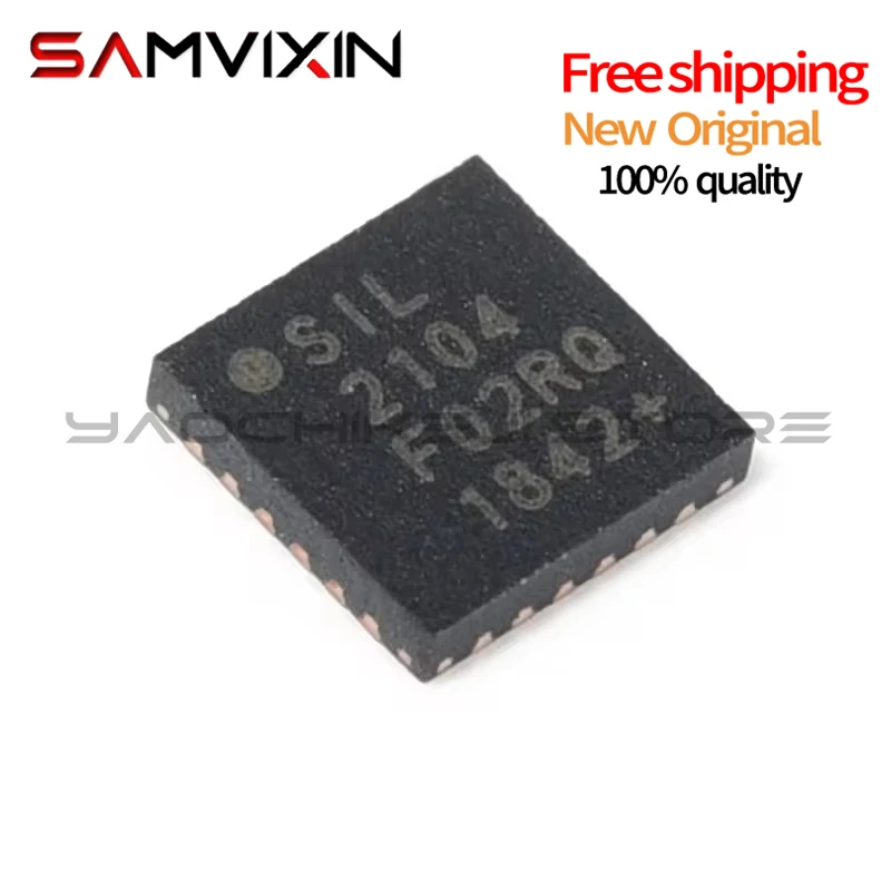 (5-10piece)100% New P2104-GMR CP2104 CP2104-F03-GM CP2104-F03-GMR QFN-24 Chipset