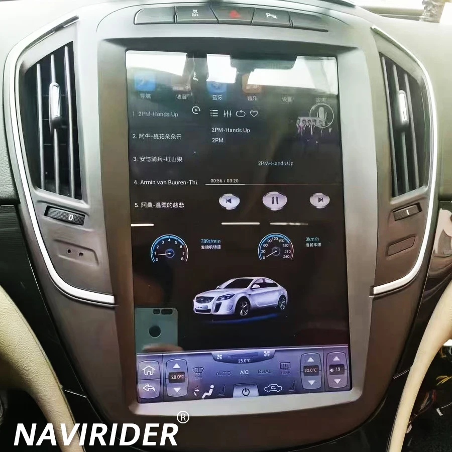 Car Multimidia Video Player HU Tape Recorder Android 15 Carplay Stereo GPS For Opel Insignia Buick Regal 2013-2025 12.8'' Screen