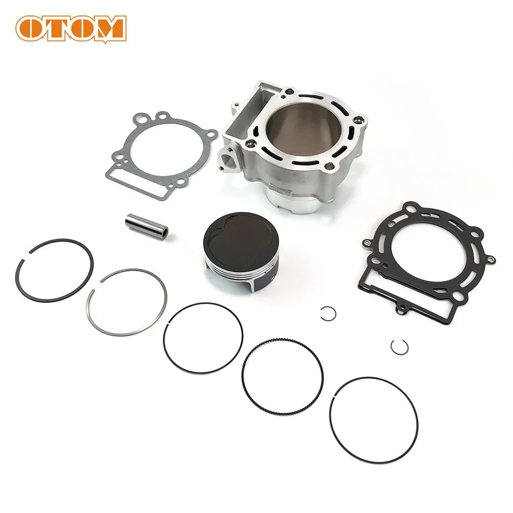 In stock OTOM Motorcycle NC250 NC300 Engine Cylinder Kit 84mm Cylinder Block Piston Ring Gasket for ZONGSHEN NC 250CC Upgrade 30