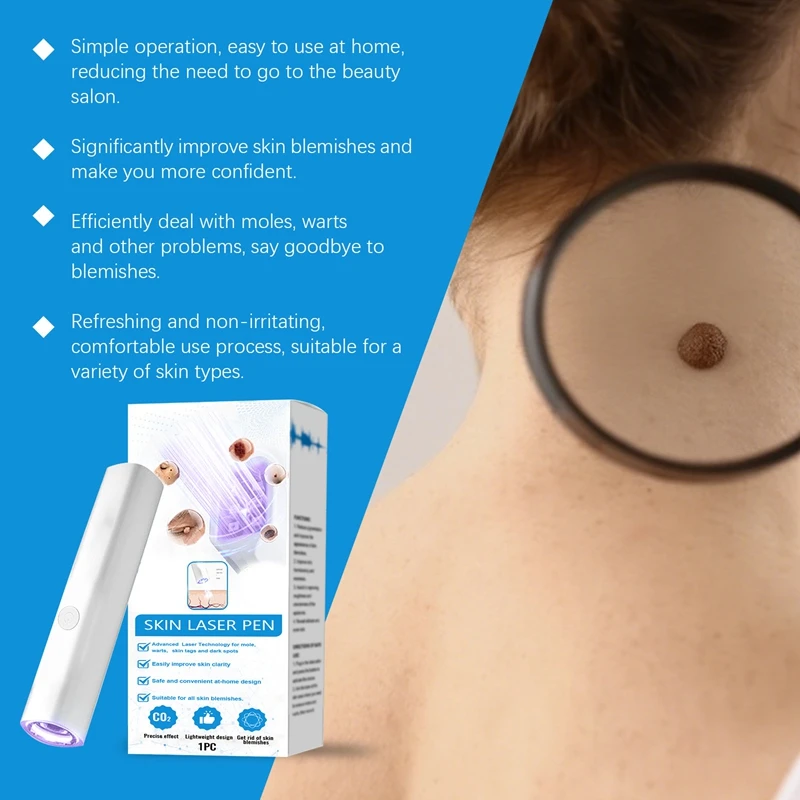 Hautpflegestift für die Gesichtsbehandlung und lokale Hautreinigung, besonders leicht und tragbar, für den Heimgebrauch, Entfernung von Flecken