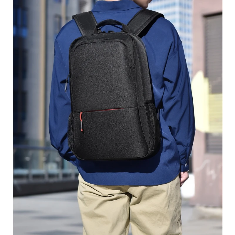 Europe and The United States New Fashion Leisure Backpack Men and Women Computer Bag Large Capacity Simple Business Backpack.