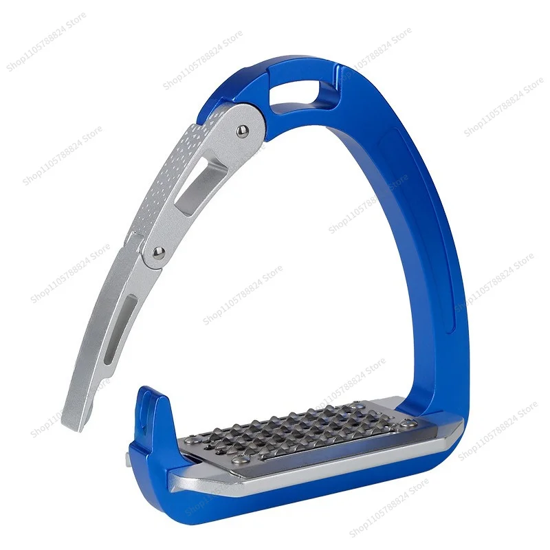 For Safety Stirrup Anti-detachment Equestrian Equipment Stainless Steel Pedal Stirrup Color Lightweight Stirrup 8211017