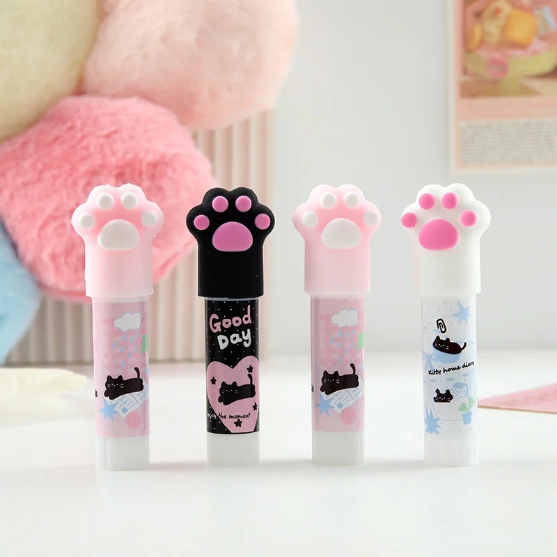 

8/16PCS KAWAII кошачьи лапы твердого клея пушки палочки DIY инструменты ученика ручной работы школьные принадлежности