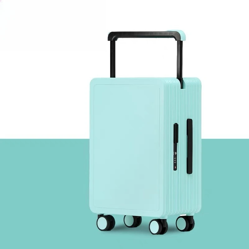 Wide tie rod Internet celebrity suitcase 20 inch silent universal wheel 24 inch customs lock suitcase