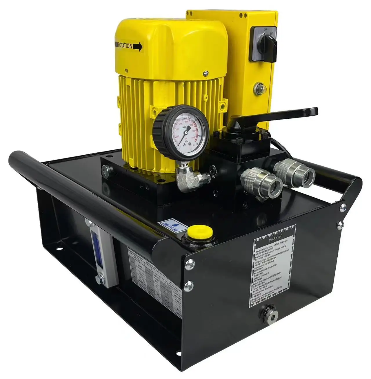 KHE-4DM 700 Bar 220V Double Acting Two Stage Electric Hydraulic Power Unit