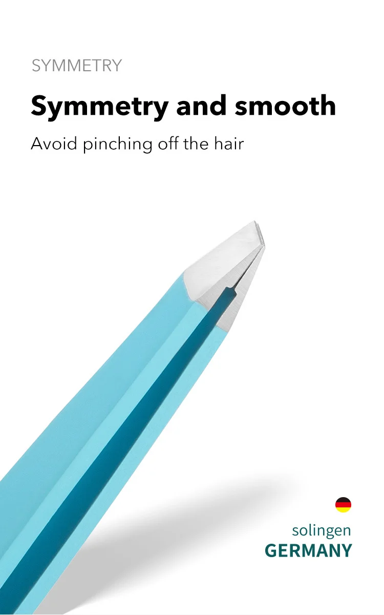 Augenbrauen Pinzette bunte Haare Schönheit feine Haare Puller Edelstahl schräg Augenbrauen Clips Entfernung Make-up-Tools – Detail 4