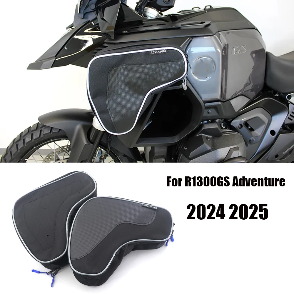 

For R1300GS ADV R1300 GS R 1300 GS Adventure 2024 2025 R1300GS ADV Motorcycle Accessories Radiator Cowl Bag Fairing Tool Bag 4L