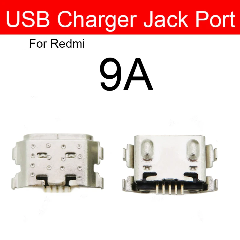 For Xiaomi Redmi Note 8 8A 8T 9 9A 9s 10 10S 10X Pro Power USB Charger Jack Date Charging Port Socket USB Connector Parts