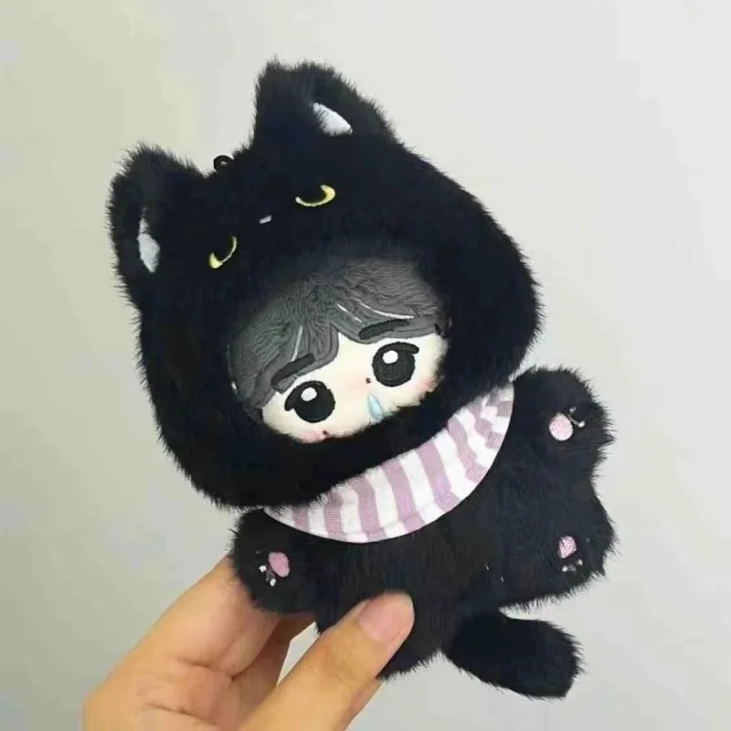 

Animal Jumpsuit Cotton Doll Clothing Cute Plush 10cm Animal Clothing Cute Little Tiger Little Fox Jumpsuit Small Gifts Plush Toy