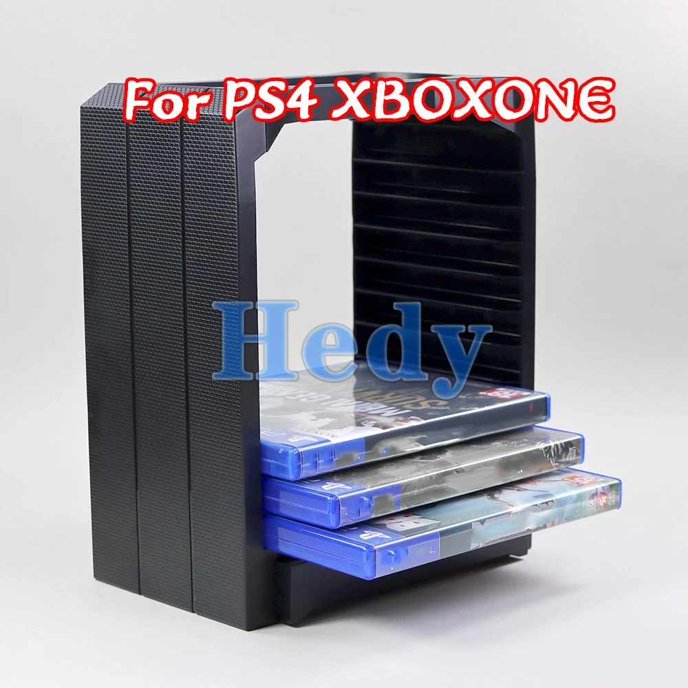 1PC Disc singe-layer Storage Box Holder Game Disk Tower Vertical Stand Can Store Game Discs For PS4 XboxOne Xbox One Stand