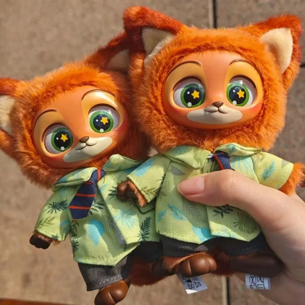 Zootopia صندوق أعمى لطيف نيك جودي عمل الشكل Zootopia أفخم دمية من الفينيل صندوق غامض شخصيات كرتونية الكرتون جمع لعبة مجسمة