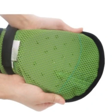 

Перчатки-фиксаторы с длинными регулируемыми ремнями из сетки для лежачих больных, для защиты от царапин и самовредоносных действий при экстубации