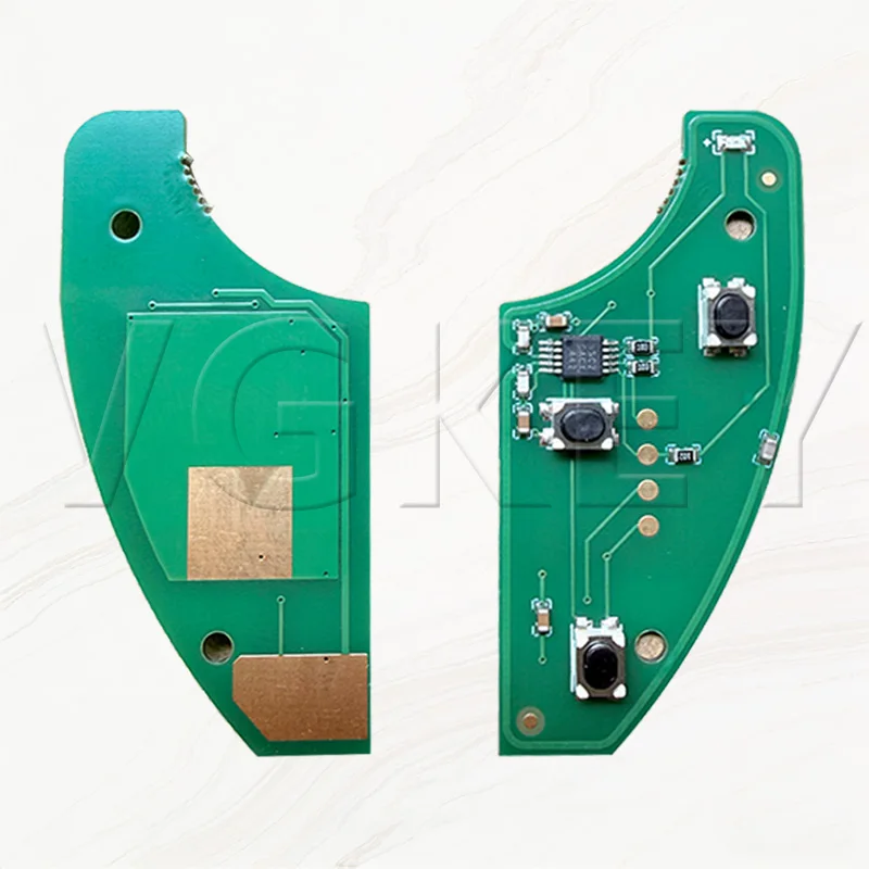 VG For Maserati Quattroporte Gran Turismo 2005-2017 3Buttons Smart Remote Car Key Fob ID48 Chip 433MHz FCC ID:RX2TRF937 ﻿ view 2