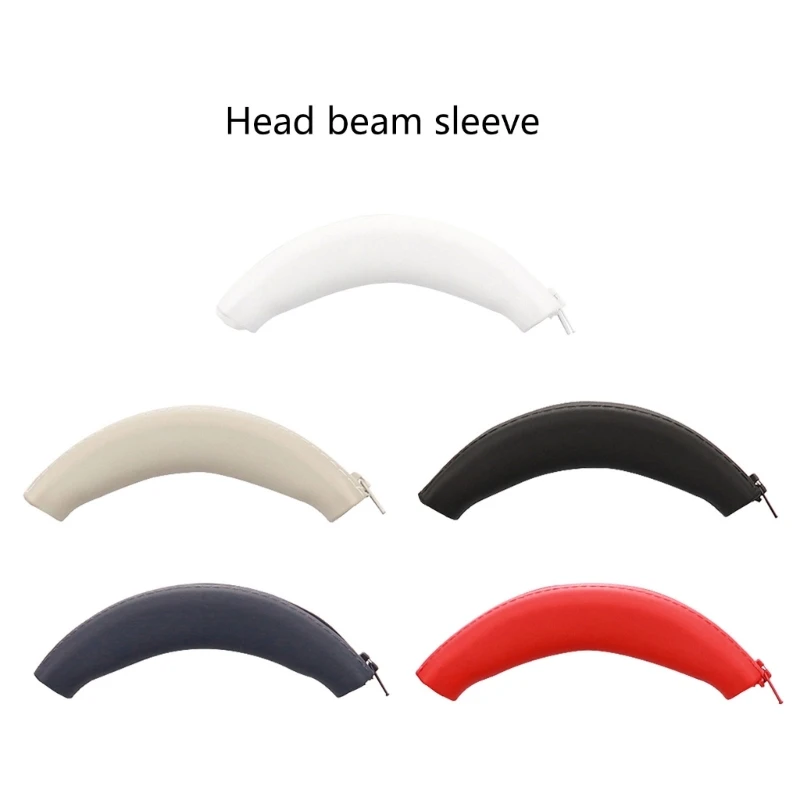 Silicone Headphones Headband Cover Replacement Headband Sleeve with Zippers Washable for Sony WEAR WH-ULT900N Headsets